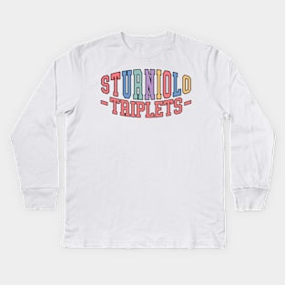 sturniolo triplets Kids Long Sleeve T-Shirt